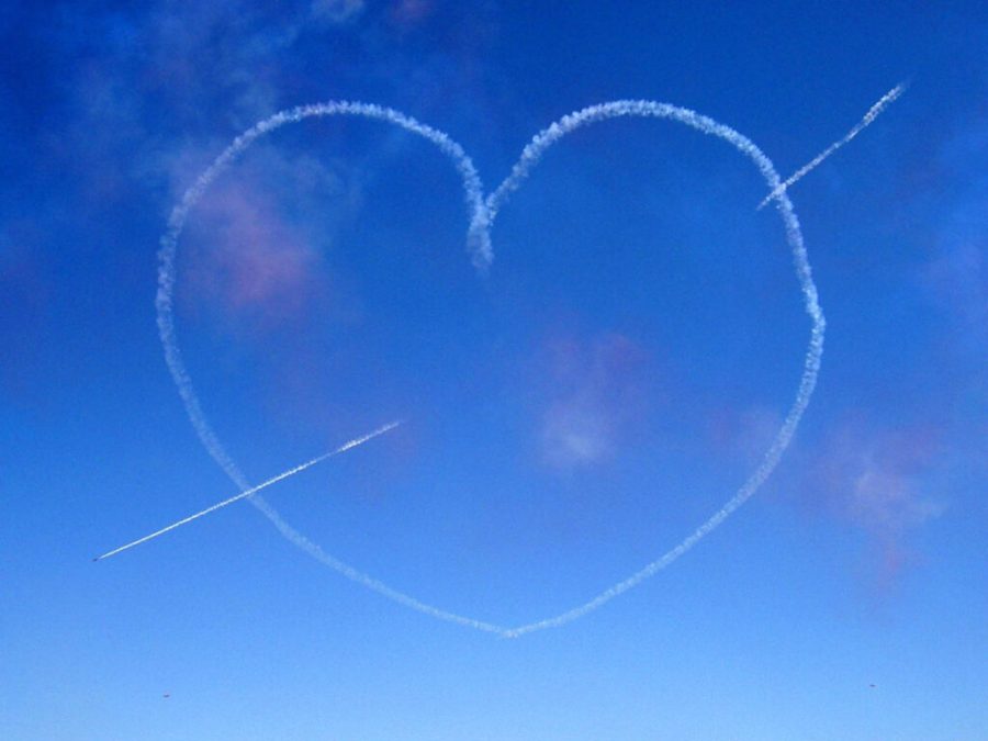 Coeur dans le ciel